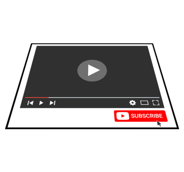 Youtube prenumerera på knapp anpassad vinylmatta - Tenstickers