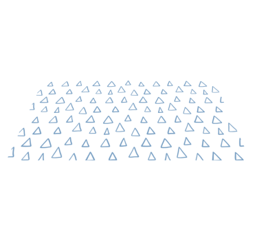 Triangelmönstrad design Vinylmatta geometrisk - Tenstickers