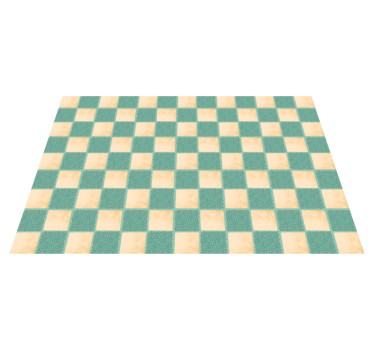 Rutig matta mosaik vinylgolv - Tenstickers