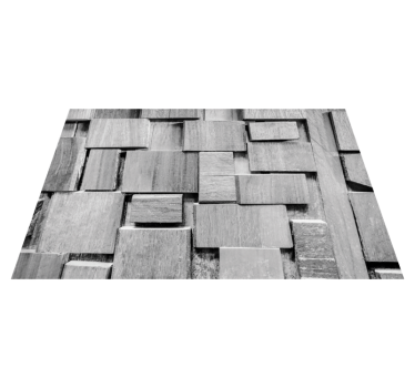 Träplanka mörk 3d textur träeffekt vinylgolv - Tenstickers