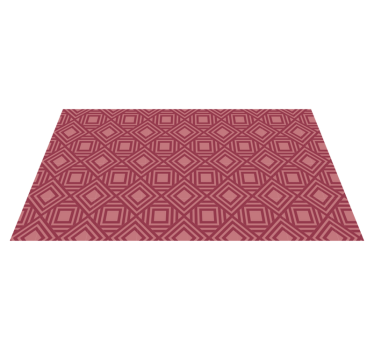 Diamantmönster Vinylmatta geometrisk - Tenstickers