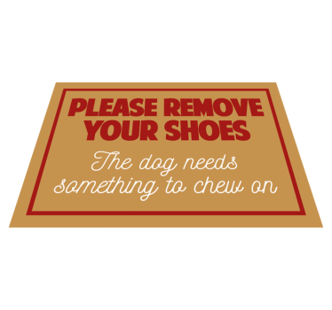 Ta dina skor av moderna mattor - Tenstickers