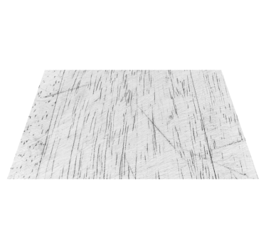 Elegant vitt virke vinylmatta - Tenstickers