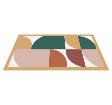 Abstrakta mönster konst geometriska mattor - Tenstickers