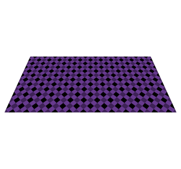 Lila rutmönster Vinylmatta geometrisk - Tenstickers