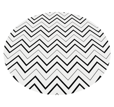 Vinylmatta geometrisk fiskbensmönster - Tenstickers