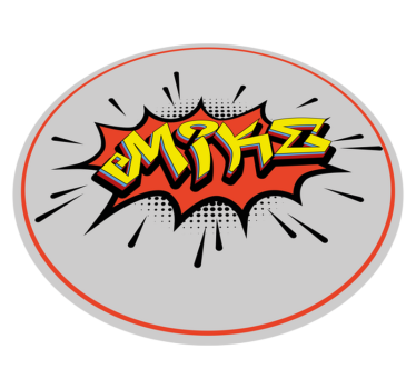 Bomberstil graffiti personlig vinylmatta - Tenstickers