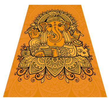 Ganesh-illustration Vinylmatta etnisk - Tenstickers
