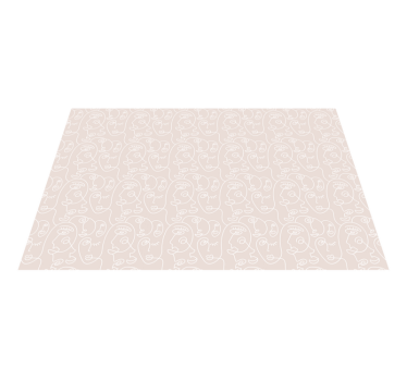 Rosa texturerade mattor i nordisk stil - Tenstickers