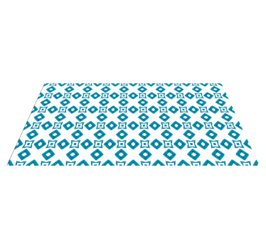 Diamant motiv Vinylmatta geometrisk - Tenstickers