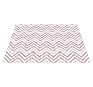 Chevron mönster design Vinylmatta geometrisk - Tenstickers