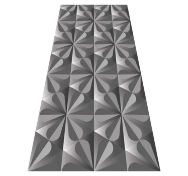 Geometrisk symmetri Vinylmatta geometrisk - Tenstickers