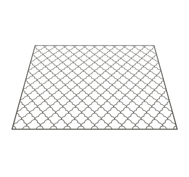 Geometriska marockanska design geometriska mattor - Tenstickers