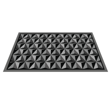 Geometriska mönster Vinylmatta geometrisk - Tenstickers