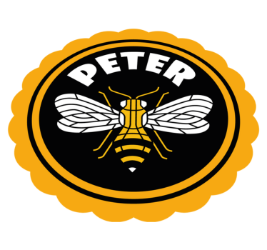 Personligt biemblem Vinylmatta namn - Tenstickers