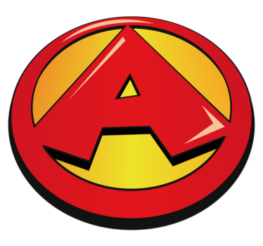 Super initial bokstav barn matta - Tenstickers