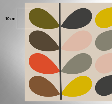 Orla kiely mönster samtida mattor - Tenstickers