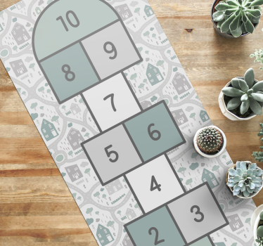 Spela markdesign för barnspel vinylmatta - Tenstickers