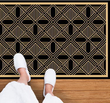 Art deco retro matta i gatsby -stil - Tenstickers