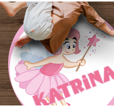 Balettälva-tema Vinylmatta namn - Tenstickers
