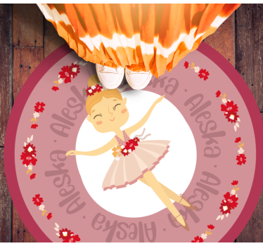 Balettdans med namn Andra Vinylmattor - Tenstickers
