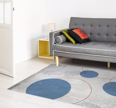 Brutalism design geometriska mattor - Tenstickers