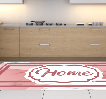 Elegant heminredning Vinylmattor med fraser - Tenstickers