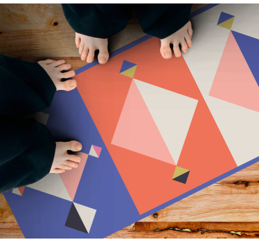 Geometriska mönster konst mattor - Tenstickers