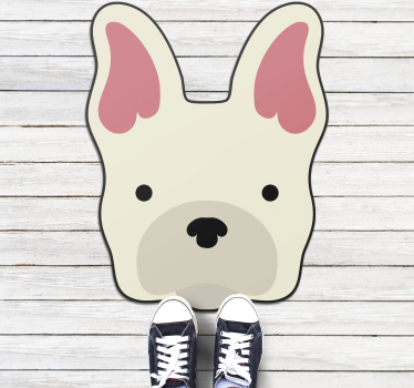 Hund hemma djurmatta - Tenstickers