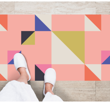 Konst geometriska mönster matta - Tenstickers