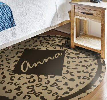 Leopardhud djurmattor - Tenstickers
