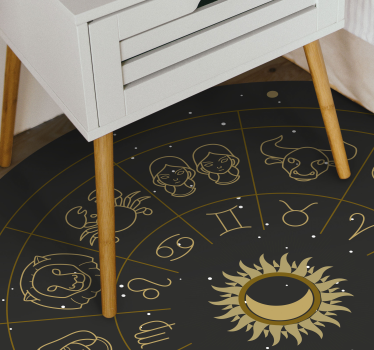 Mandala stjärntecken moderna mattor - Tenstickers