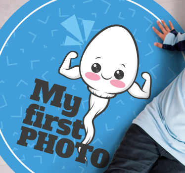 Mitt första foto Vinylmattor med fraser - Tenstickers
