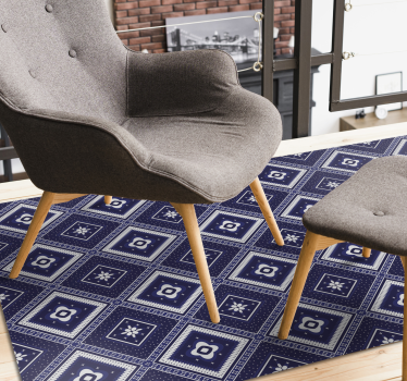 Moderna plattor mosaik geometriska mattor - Tenstickers