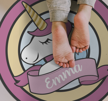 Enhörningsnamn i märket Andra Vinylmattor - Tenstickers