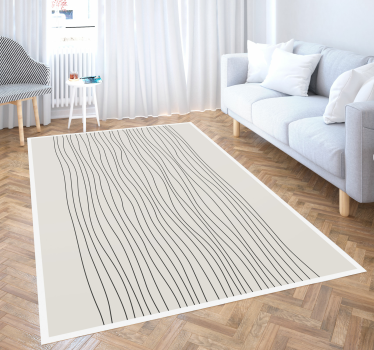 Nordic lines stripes matta - Tenstickers