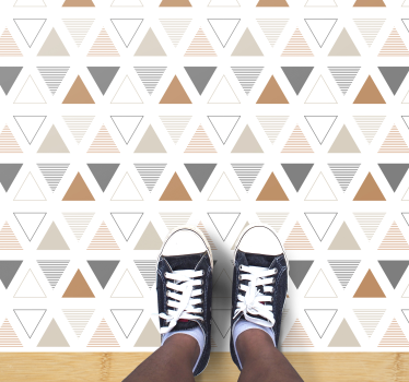 Nordiska triangel geometriska mattor - Tenstickers