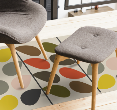 Orla kiely mönster samtida mattor - Tenstickers