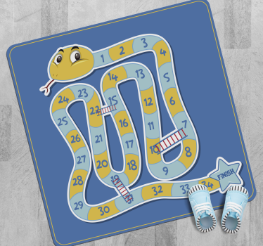 Orm spel brädspel vinyl matta - Tenstickers