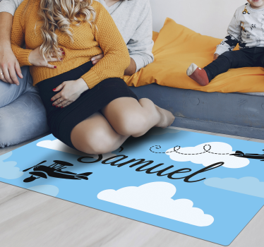 Himmelplan med namn Andra Vinylmattor - Tenstickers
