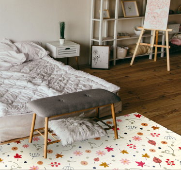 Prickiga lövblommamatta - Tenstickers