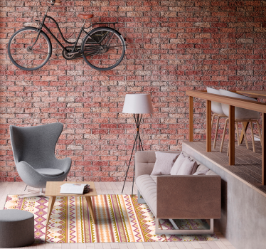 Retro matta i boho-stil - Tenstickers