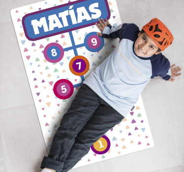 Rolig humlespel vinylmatta - Tenstickers