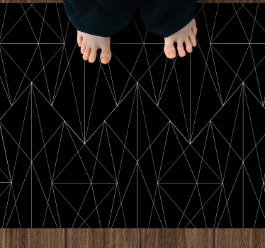 Snygg stil Vinylmatta geometrisk - Tenstickers