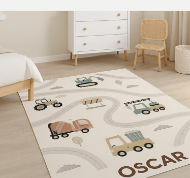 Specialdesignad beige konstruktion Andra Vinylmattor - Tenstickers