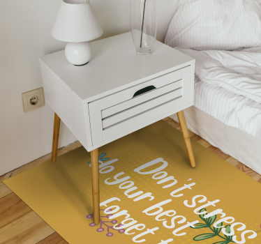 Stressa inte gör din bästa personliga vinylmatta - Tenstickers