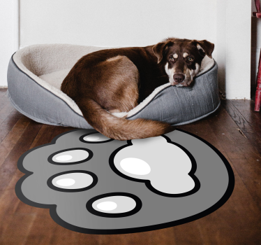 Tassavtryck Vinylmatta djur - Tenstickers