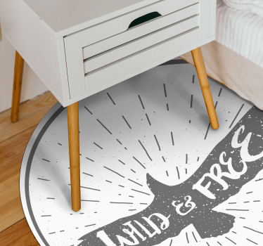 Vild och fri djurmatta - Tenstickers