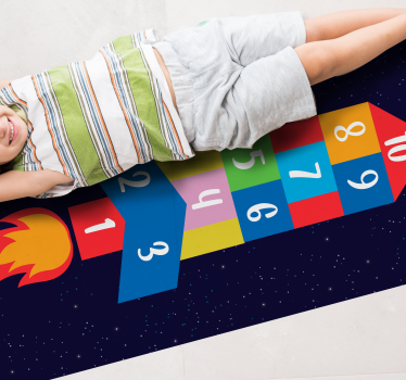 Vinyl matta hoppande spel vinyl matta - Tenstickers