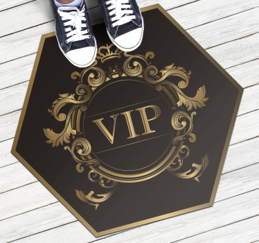 Vinyl matta vip vardagsrumsmatta - Tenstickers